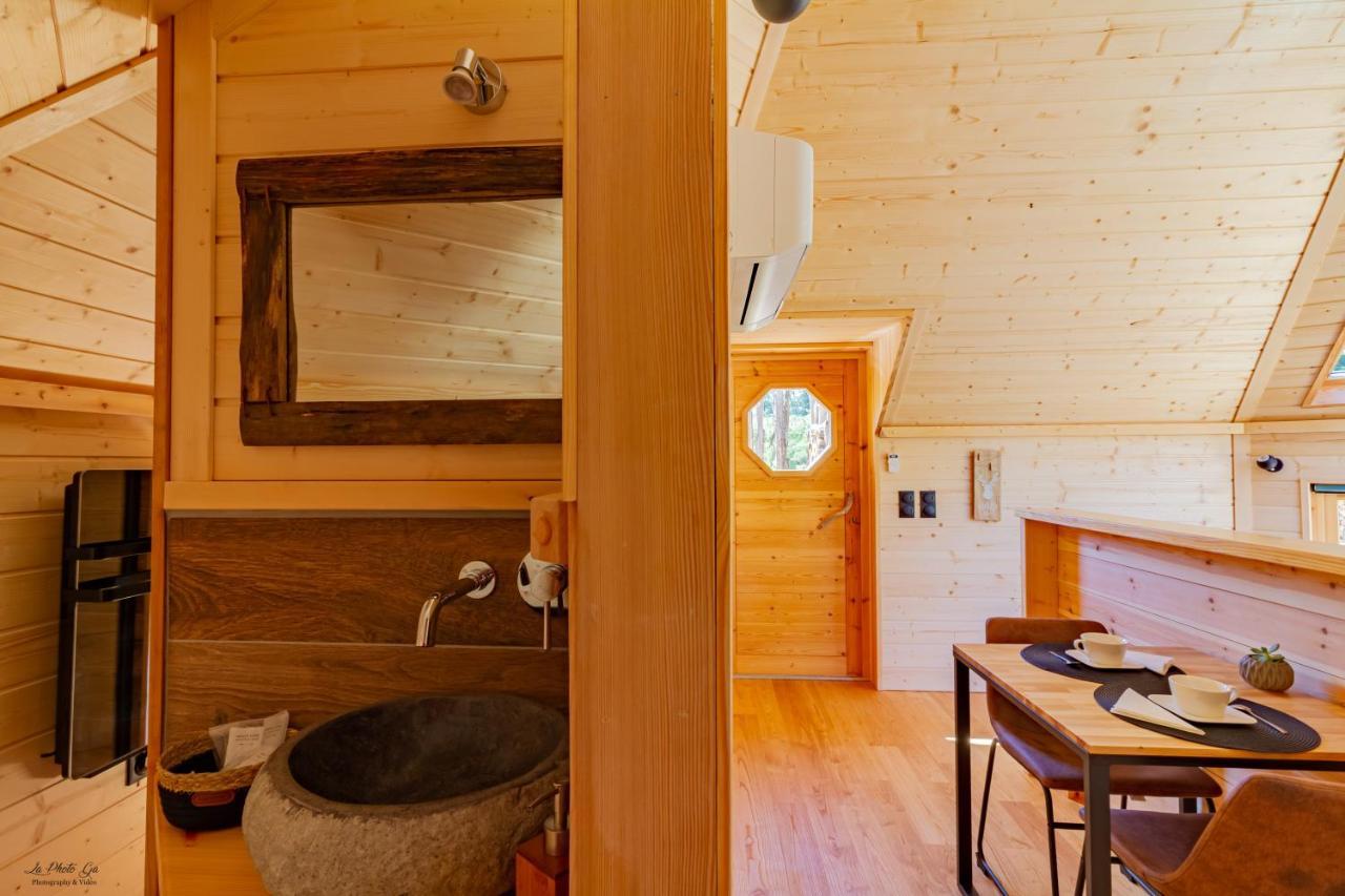 Cabane Spa belle étoile Soulaures Extérieur photo