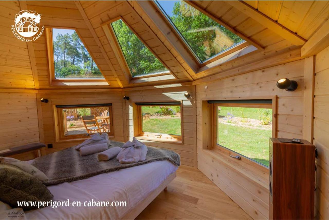 Cabane Spa belle étoile Soulaures Extérieur photo